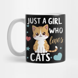 Just A Girl Who Loves Cats Mug